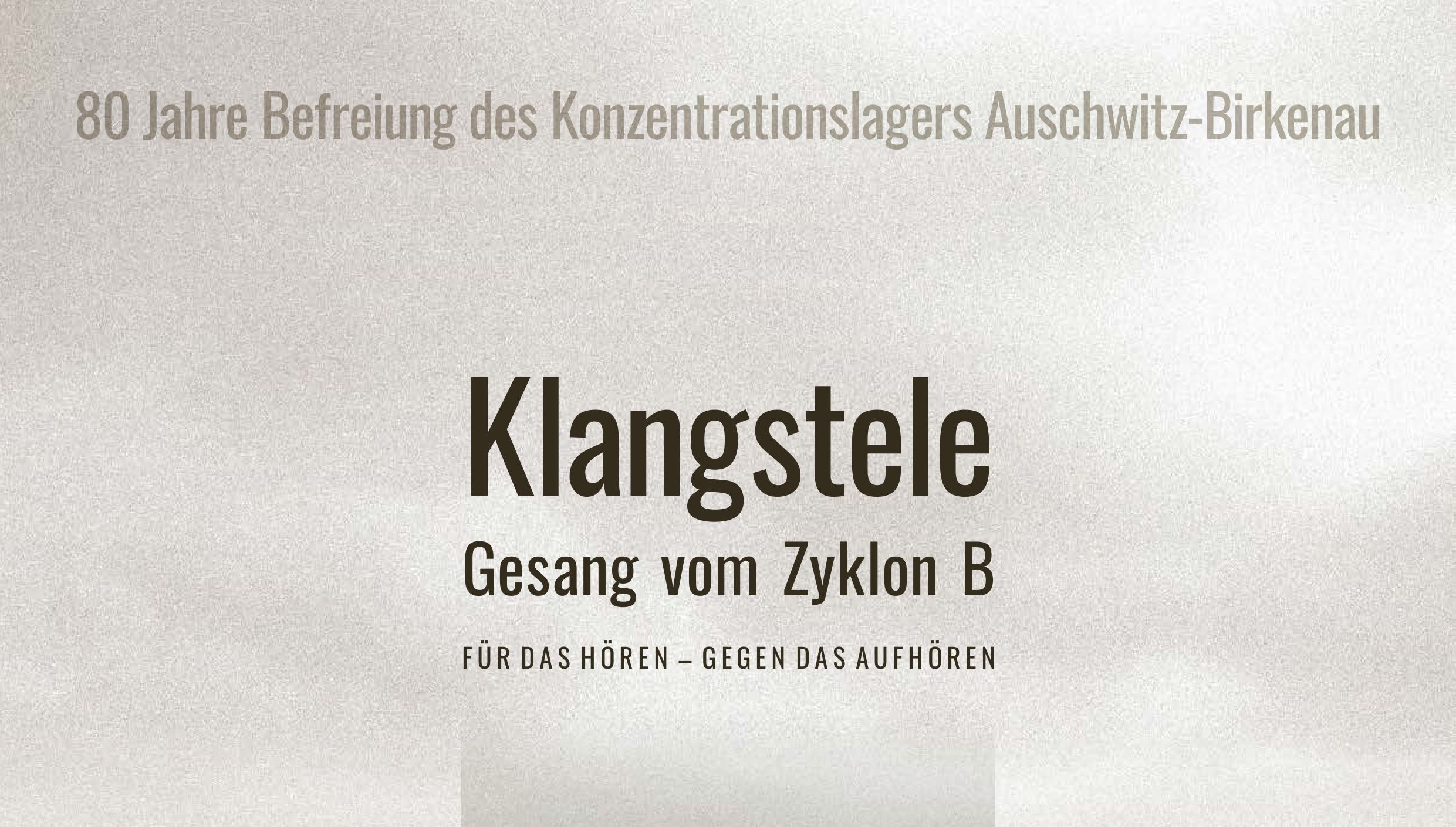 Aktuelles - Aktionswoche zum Holocaustgedenktag - header - 2025