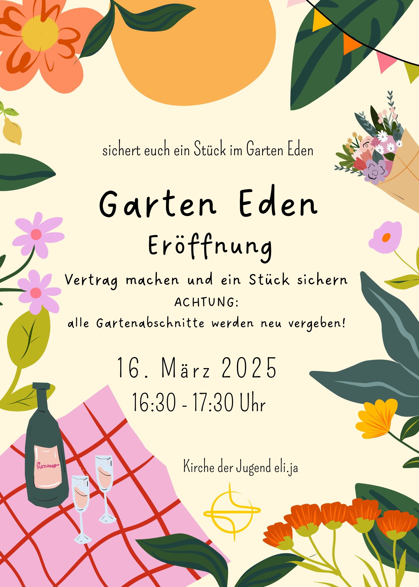 Aktuelles - Garten Eden Eröffnung - 2025